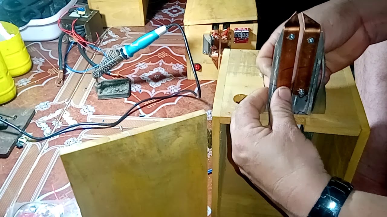 Hướng dẫn ae làm máy hàn cell pin (zalo 0888321300)
