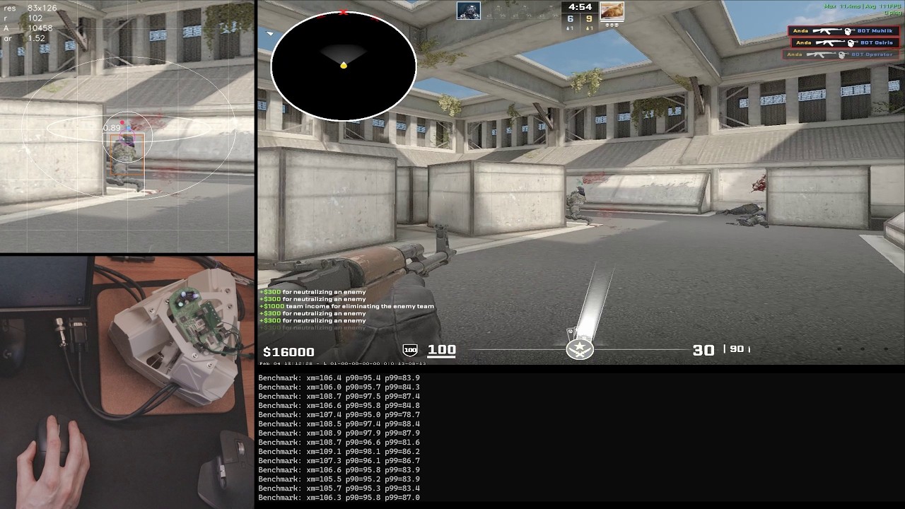 Aim Robot / YOLO11n | Counter Strike 2 - Bots