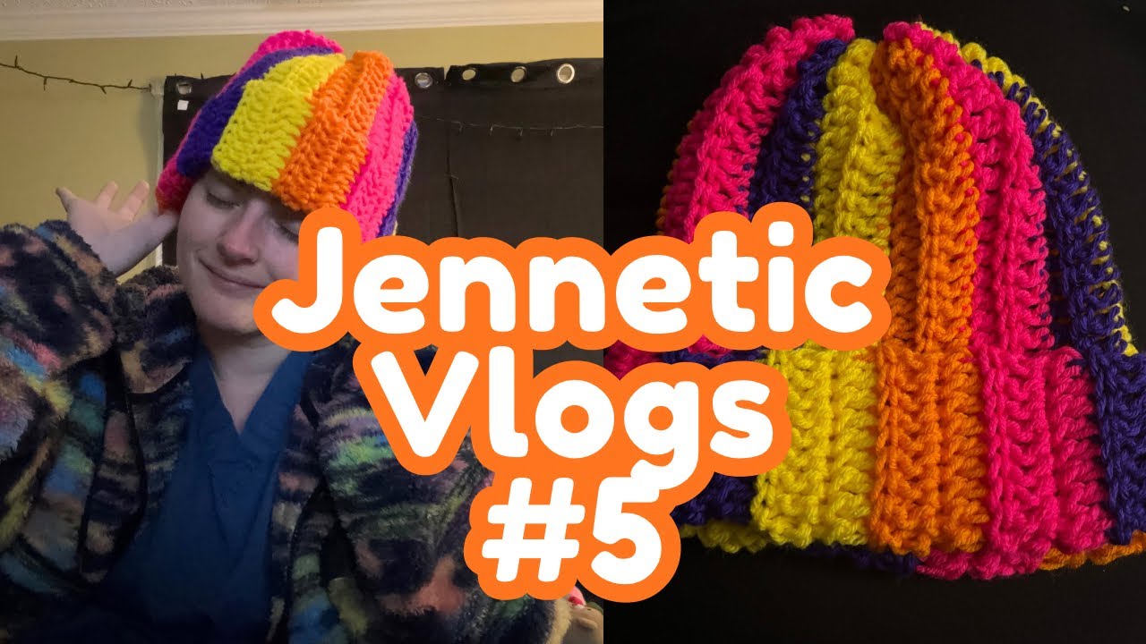 Видеоблоги Jennetic #5 | Снова получаю мотивацию для вязания крючком