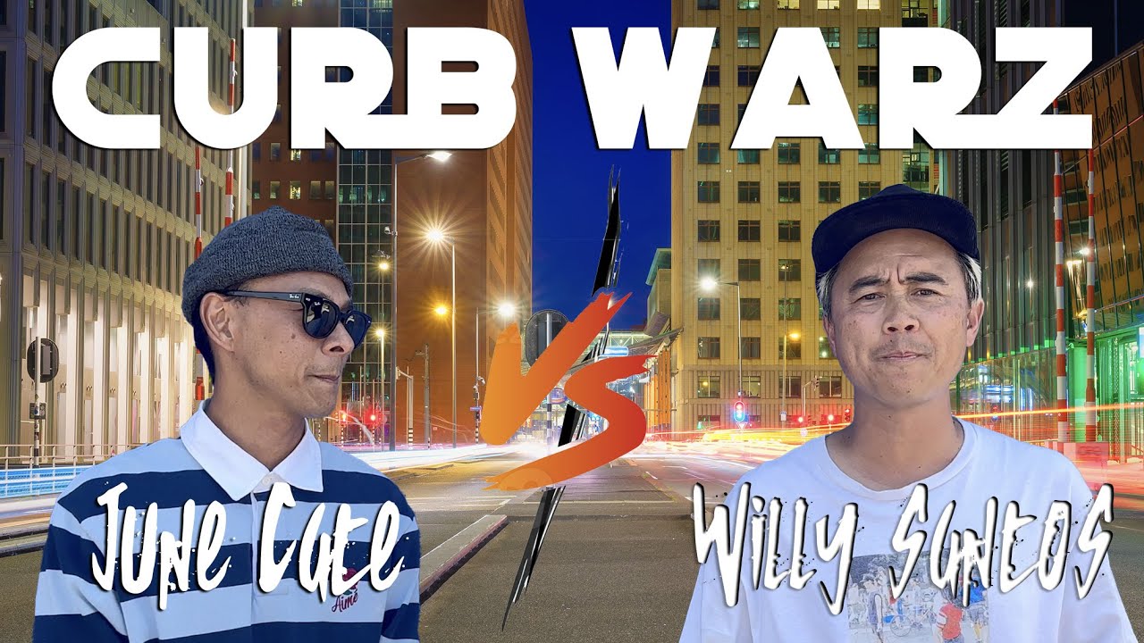 CURB WARZ - June Cate VS Willy Santos #CurbWarz #SkateWarz