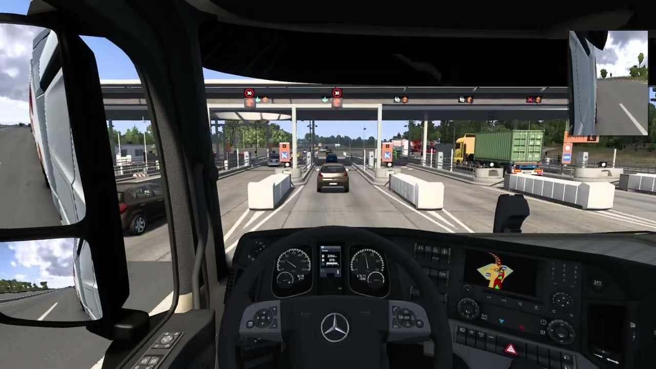 Espanha a Inglaterra - POV Actros Europa