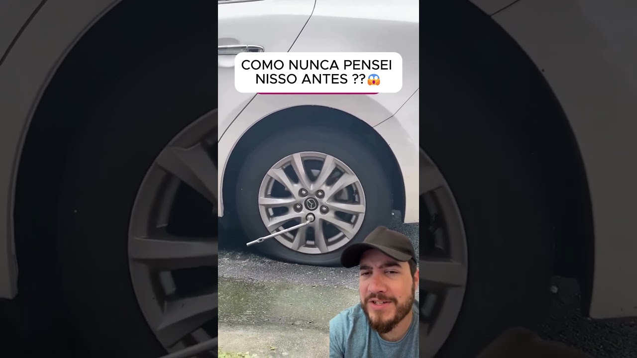 Parafuso da roda do carro preso? Confira essa dica incr&iacute;vel para resolver! 🚗🔧 #DicaAutomotiva