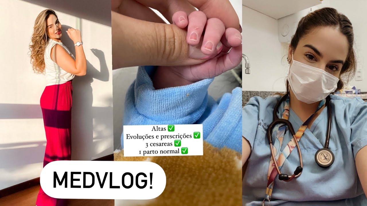 MEDVLOG: RESIDÊNCIA DE PEDIATRIA! #53 | Julia Pabis