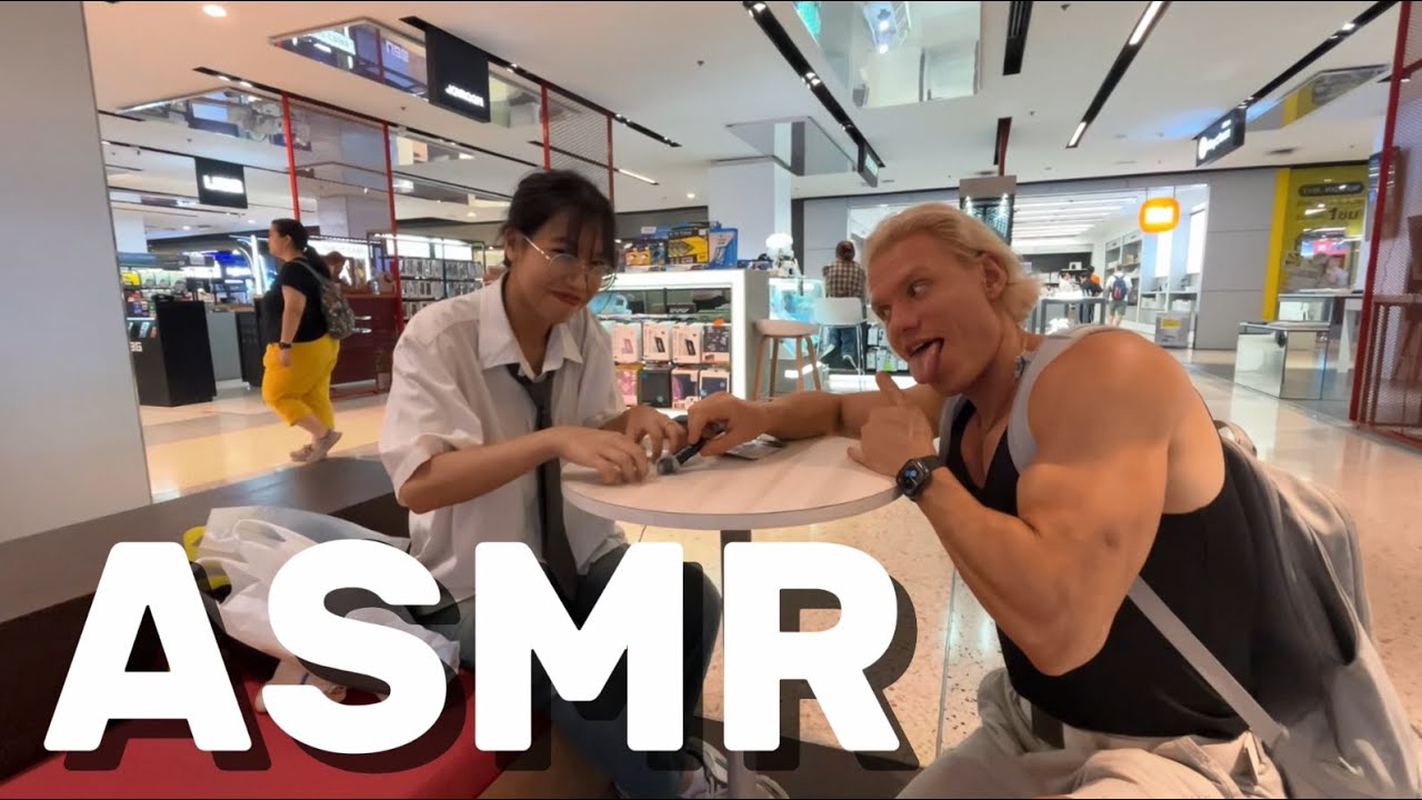 I Asked Strangers in the Mall to Do ASMR… And the Results Shocked Me!