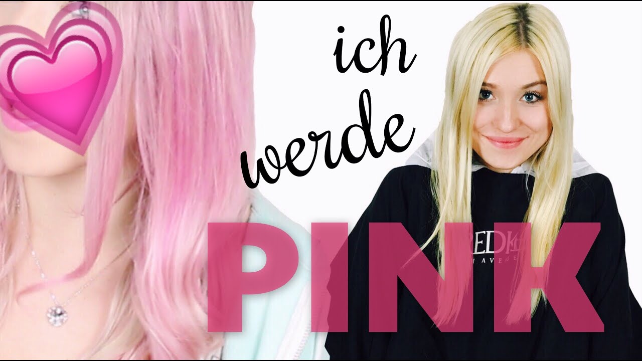 ICH F&Auml;RBE MEINE HAARE PINK &hearts; BibisBeautyPalace
