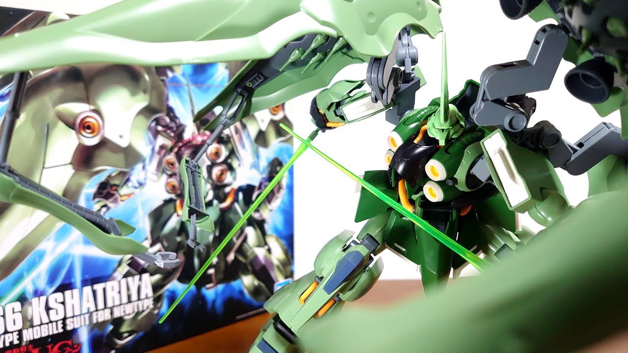 (大迫力！2009年発売の名作キット！今なら買いやすい！)HGUC 1/144 クシャトリヤ　レビュー