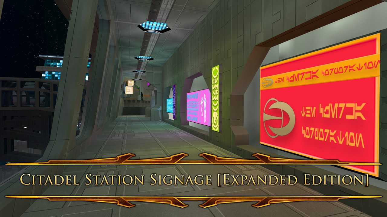 Citadel Station Signage [Expanded Edition]