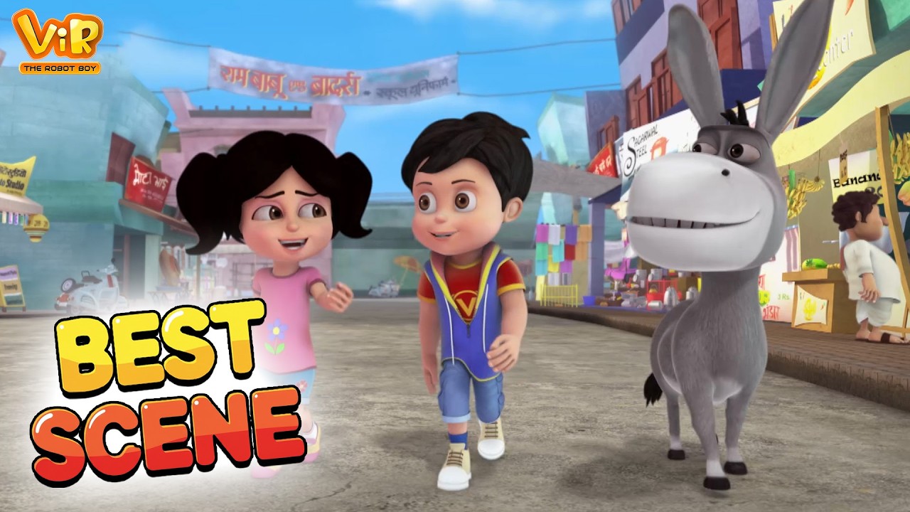 Vir The Robot Boy : Robotic Vir Aur Imli Ki Masti Bhari Baate | Best Scenes Robot Cartoon for kids