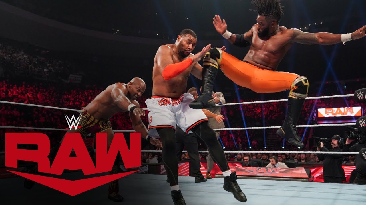 The Street Profits vs. Cedric Alexander & Shelton Benjamin: Raw, Jan. 16, 2023