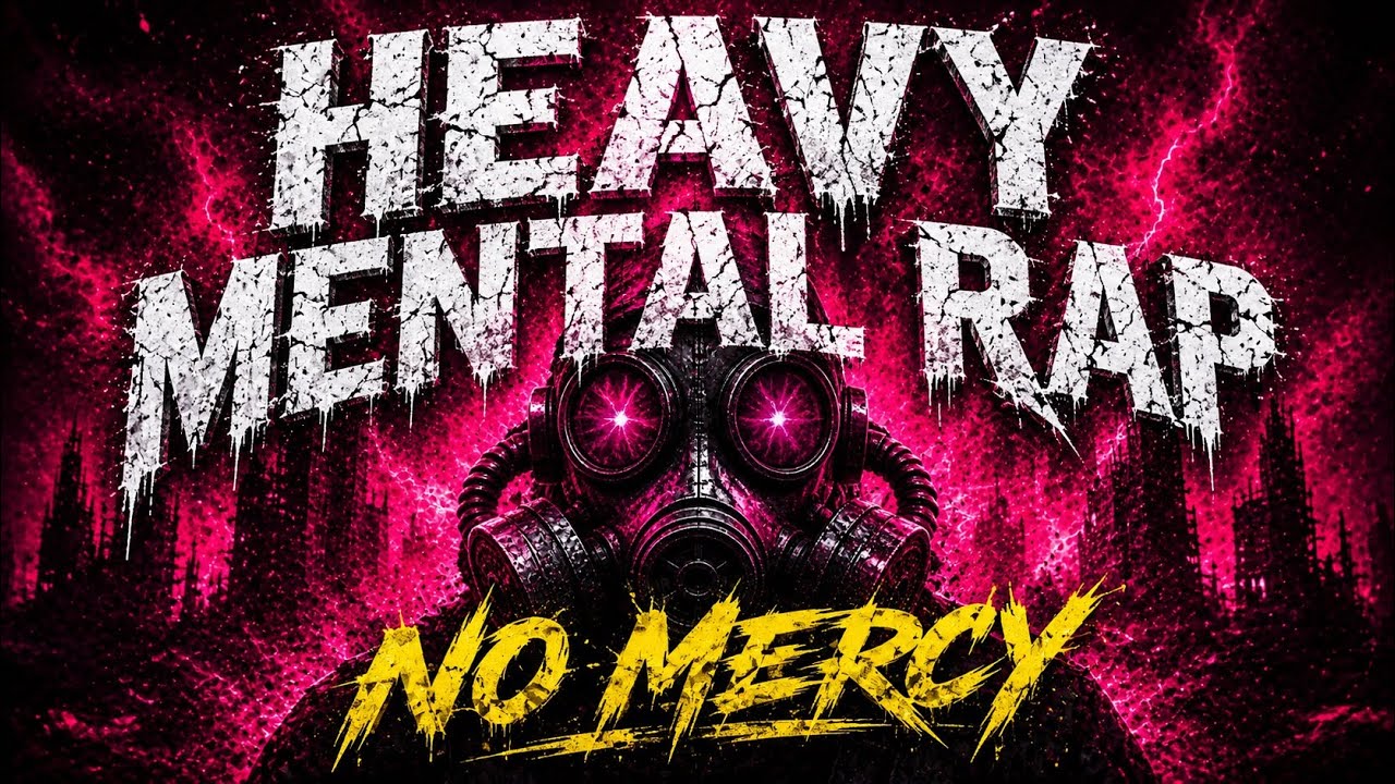  #34  Heavy metal rap 🔥NU METAL | Dark Industrial Metal Rap Mix (1 Hour) nu metal, heavy metal rap,