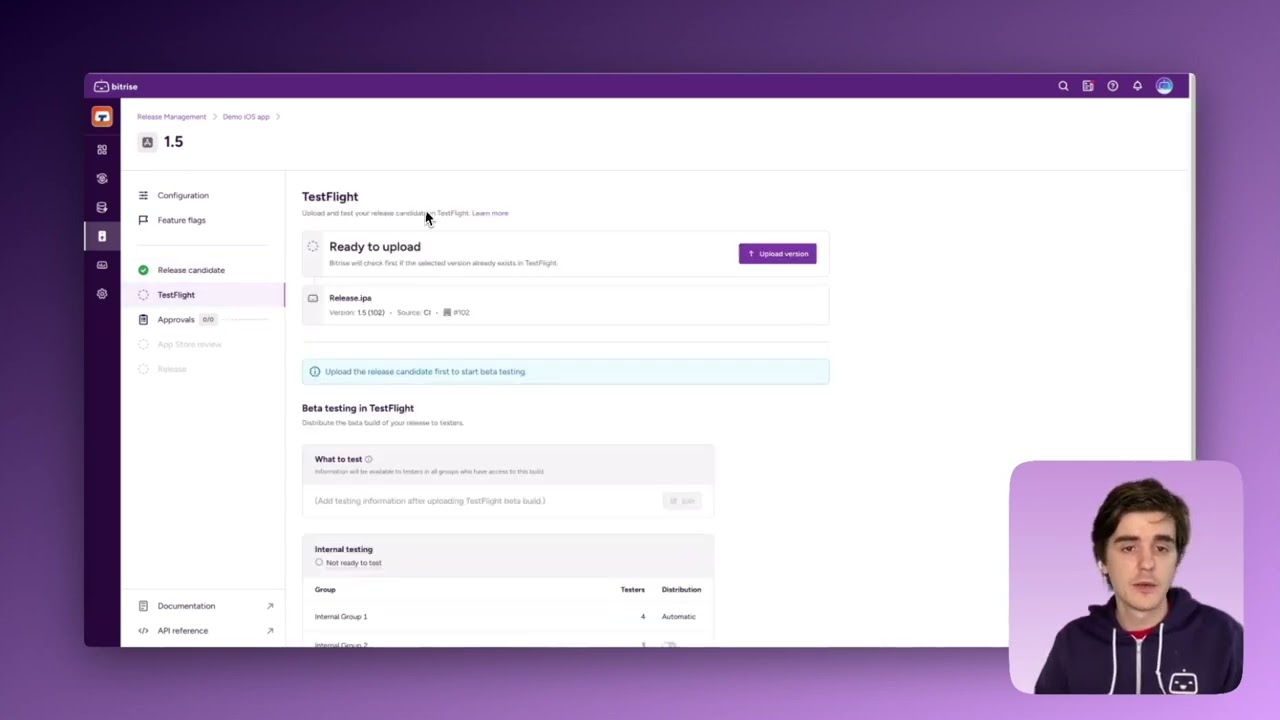 How to release apps to the App Store with Bitrise Release Management