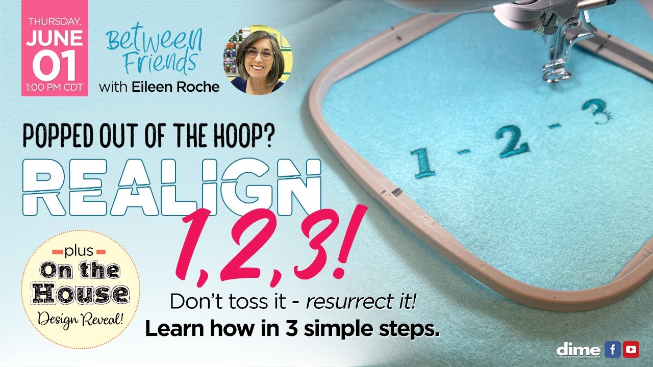 Popped Out of the Hoop? Realign 1, 2, 3!