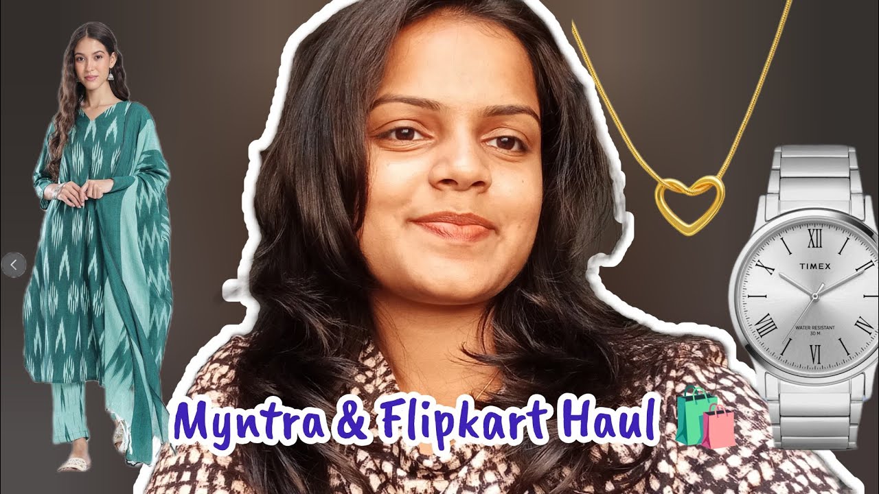 Myntra and Flipkart Shopping Haul 🛍️ #haul #odisha 
