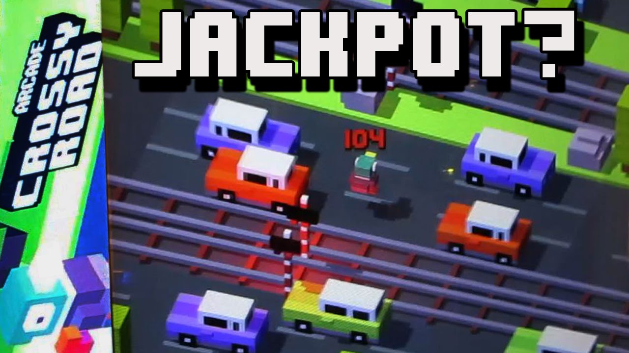 CROSSY ROAD ARCADE GAME- Why did the chicken cross the road?