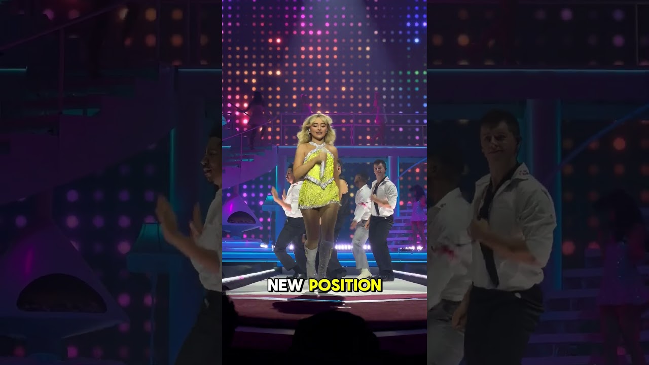 Sabrina Carpenter's NEW Juno Position WOWS Nashville! 🔥🎤 #sabrinacarpenter #shorts