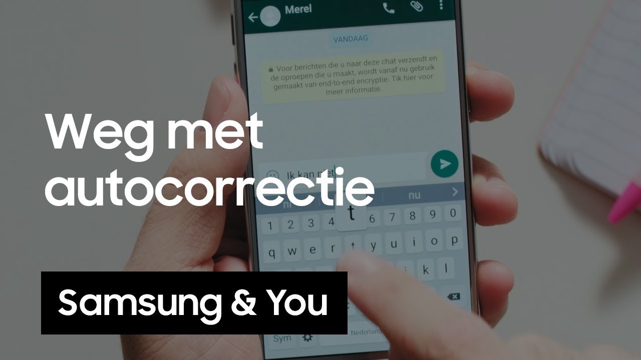 Autocorrectie uitzetten op je Samsung telefoon | Samsung & You