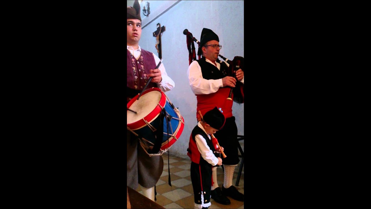 El pescador de hombres . Misa. Gaita asturiana. David y Jaime