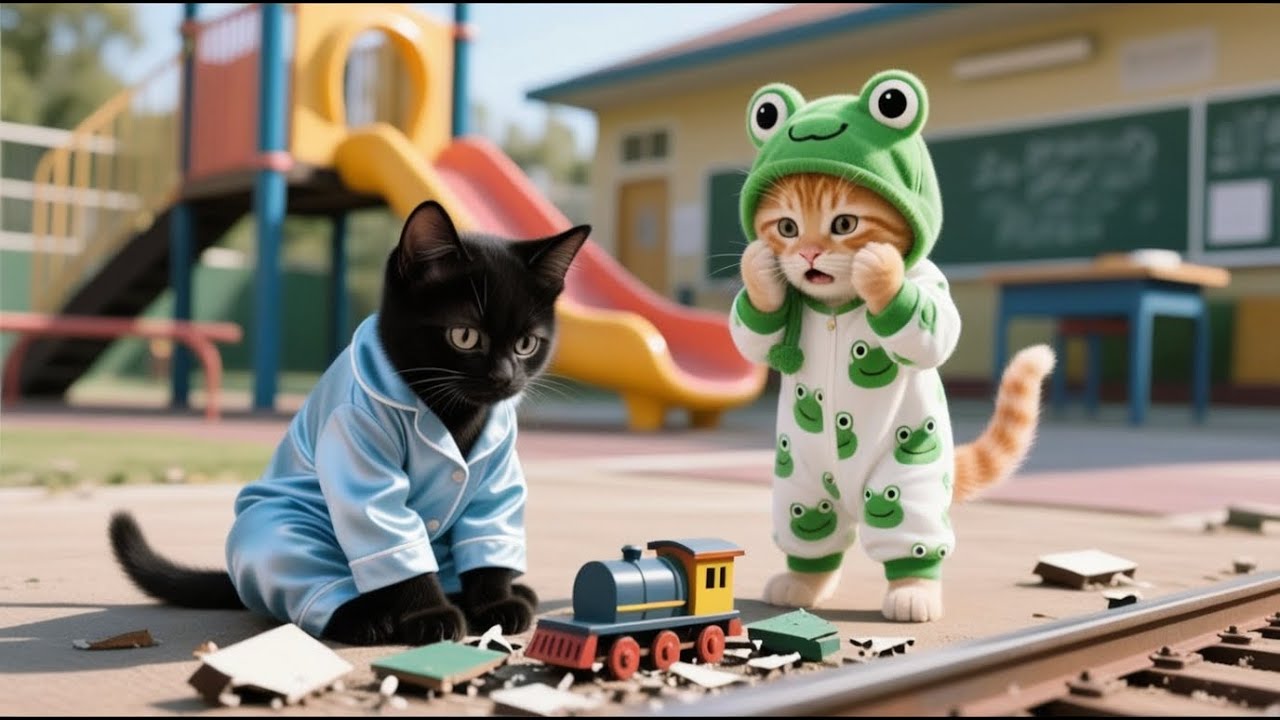 Ginger Kitten Broke a Toy — Mama Cat Did This 😿 | Emotional Story