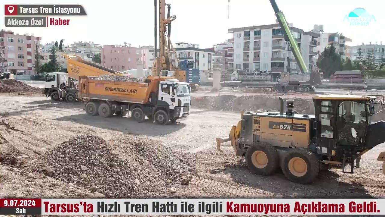 Adem Aldemir Hızlı Tren Projesi 2027 Yılında Tamamlanacak. Mersin-Gaziantep Arası 2 saat 15 dk olcak