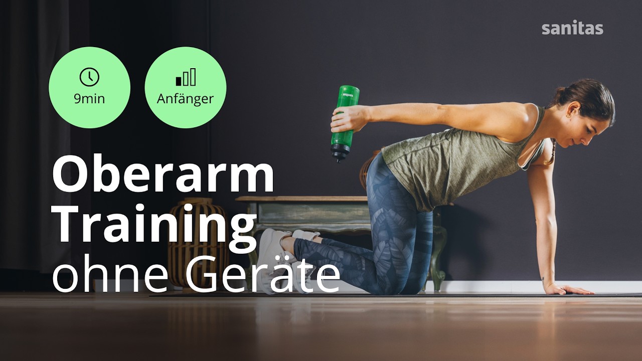 Oberarm Training ohne Ger&auml;te: 9 &Uuml;bungen gegen Winkearme | Sanitas Training