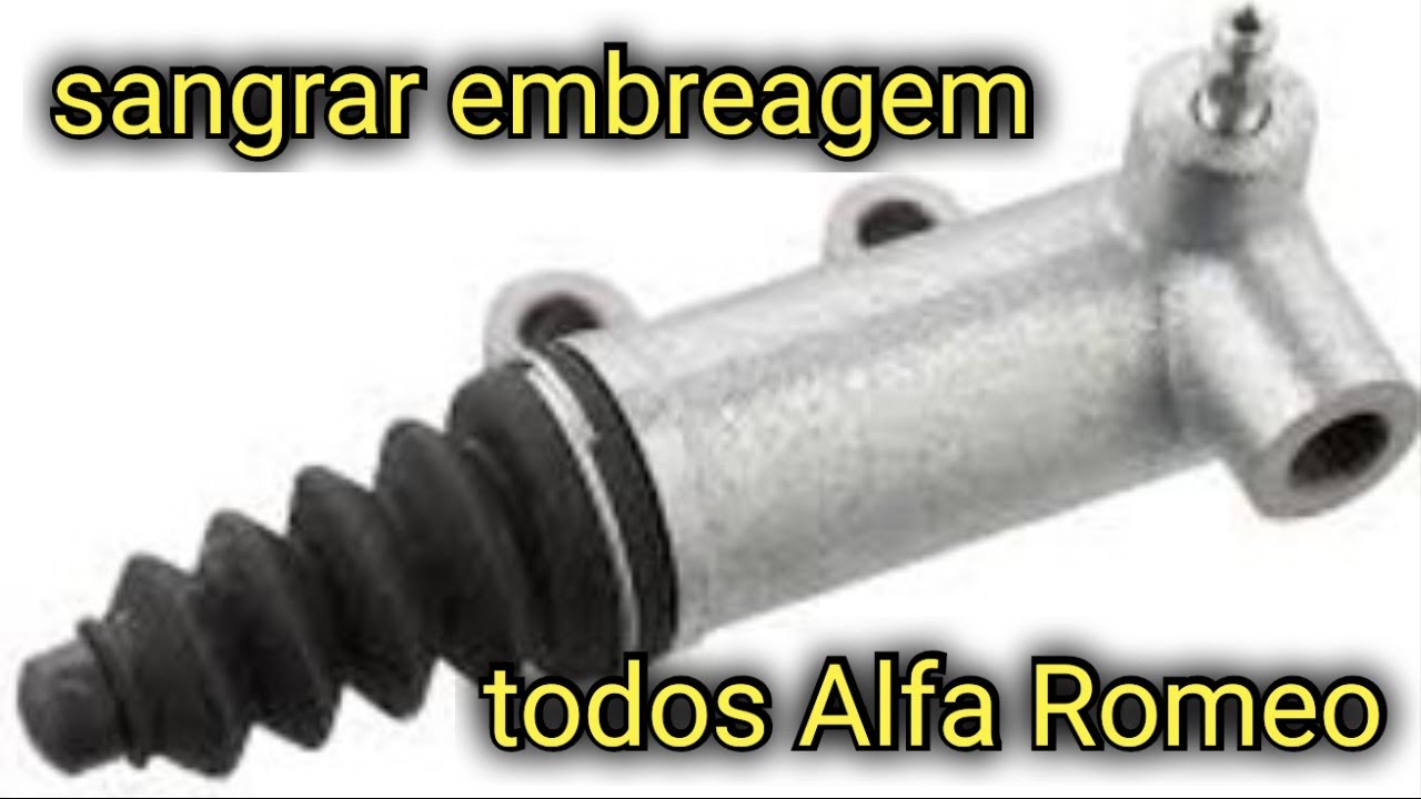 Como Sangrar Bombas de Embraiagem em Qualquer Alfa Romeo