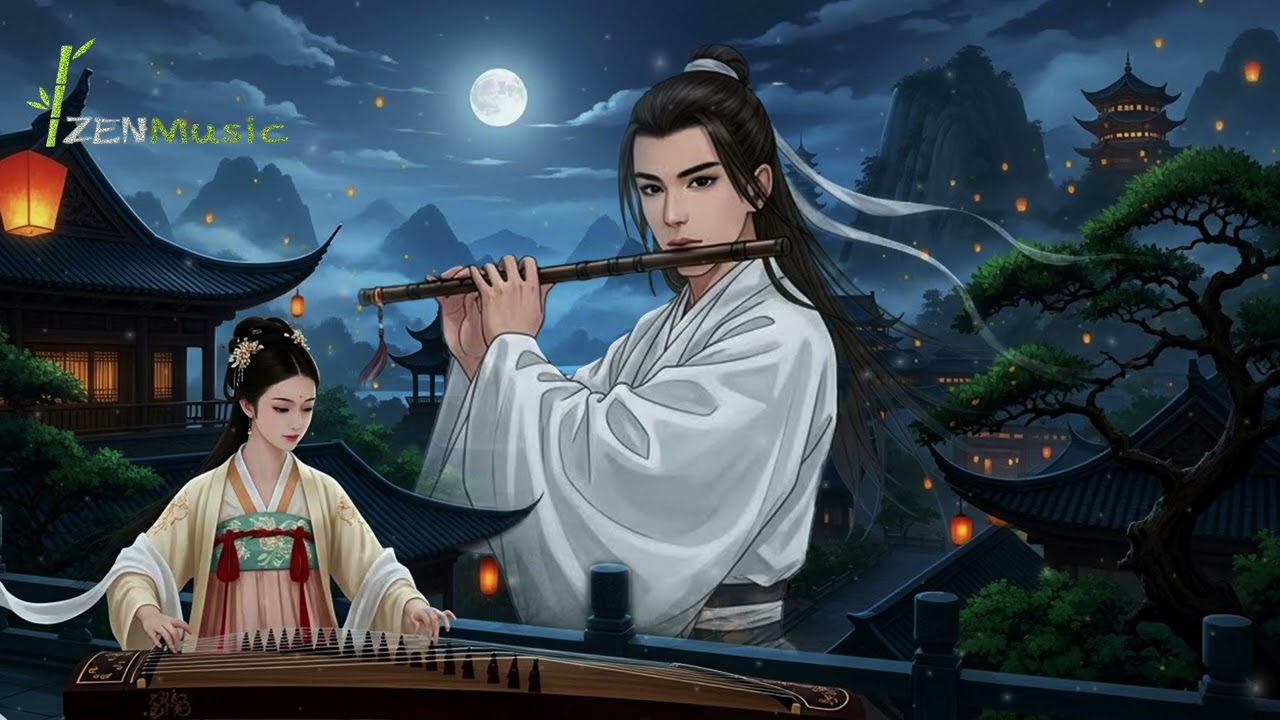 Peaceful Chinese Bamboo & Guzheng | Long Zen Music for Sleep, Yoga, Stress Relief, Timeless Peaceful