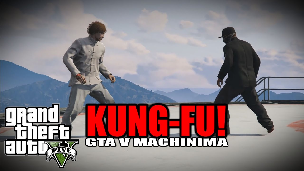 GTA 5 PC - Kung-Fu Fighting! MACHINIMA