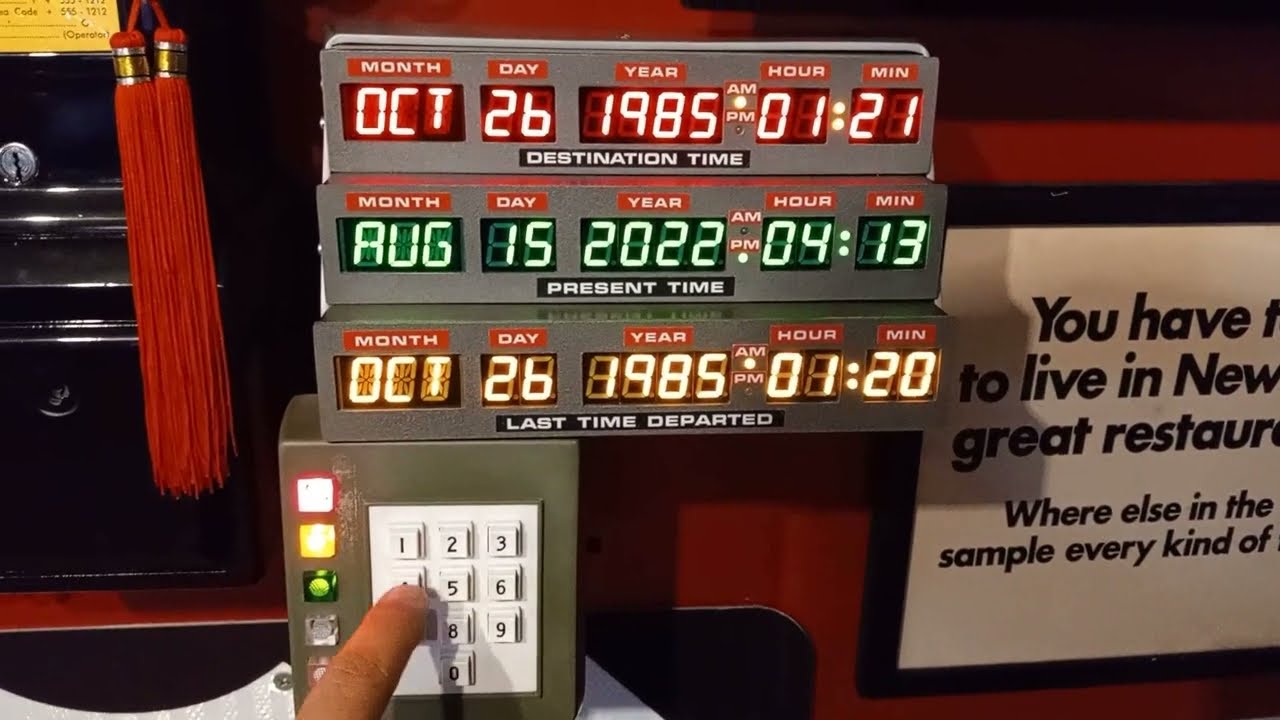 Back to the Future; Time Circuit Display