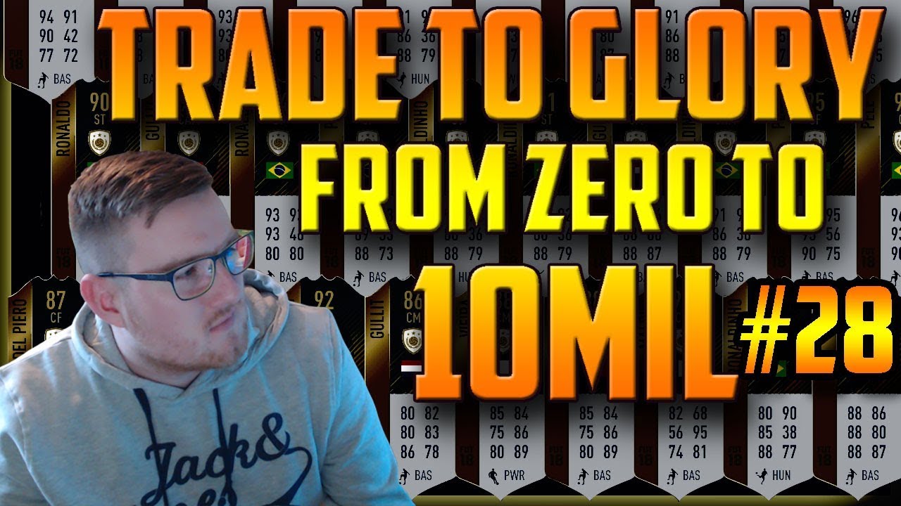 I LOST 300K HUGE MISTAKE!! FUT BIRTHDAY PLAYER PACKED!! TRADE TO GLORY FROM ZERO TO 10 MIL TRADING