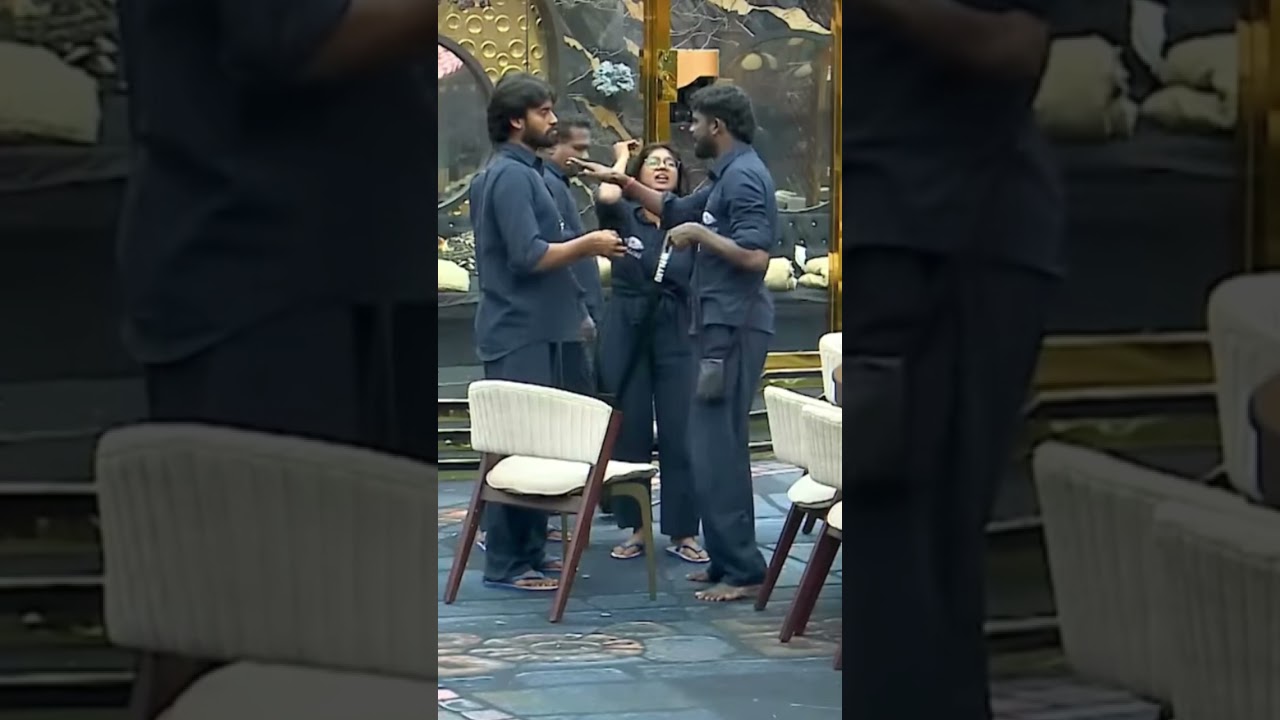 வினோத் நீ கேவலமா பாரு பத்தி சொன்ன, Bigg Boss Tamil 9,