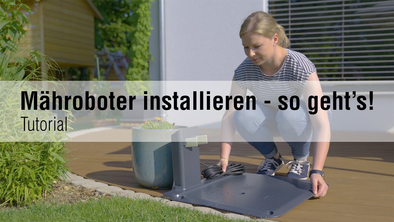 Installation Robolinho® | Mähroboter | AL-KO Gardentech