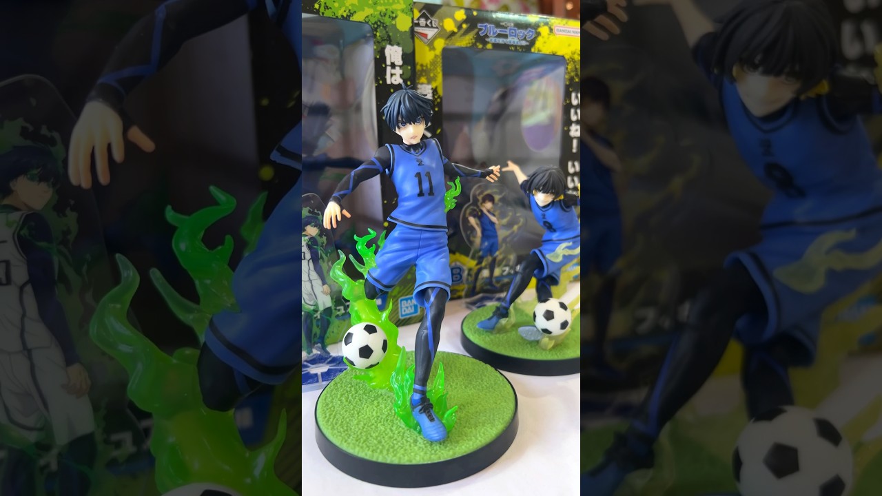 💛💙 #unboxing #bluelock #isagiyoichi  #bachirameguru #ichibankuji #anime #collection #fyp
