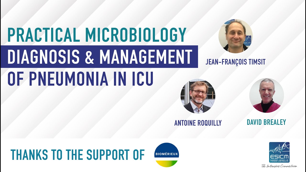 Practical microbiology diagnosis and management of pneumonia in ICU
