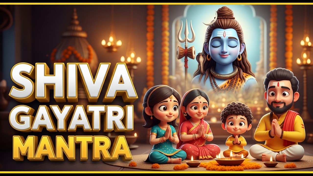 Shiva Gayatri Mantra | 1 Hour Powerful Meditation Chant for Peace, Protection & Positive Energy |