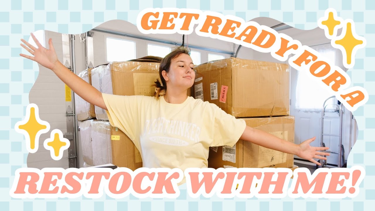 Studio Vlog #001 // Help me prep a restock for my small business!