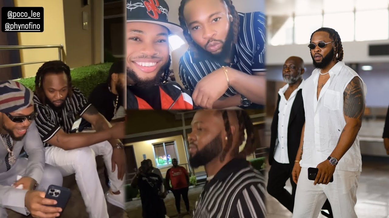 Flavour, Phyno & Pocolee Crazy Ogene Display As The Attends Obijackson Daughters Wedding