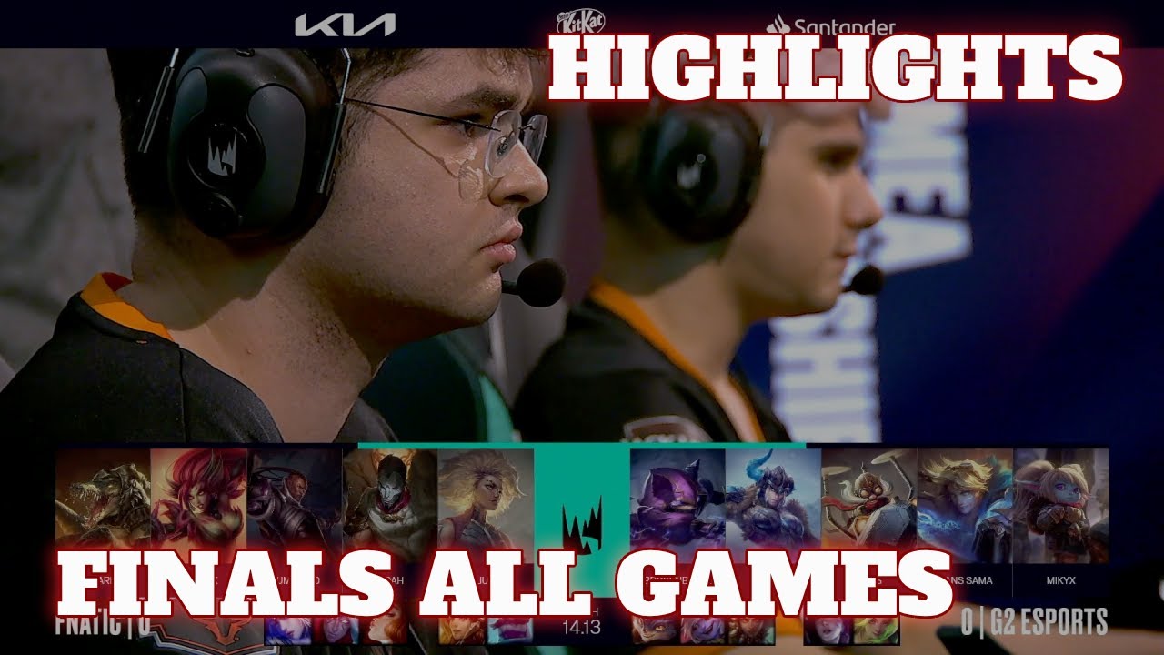 FNC vs G2 - All Games (bo5) Highlights | Grand Final LEC Summer 2024 Playoffs | Fnatic vs G2 Esports