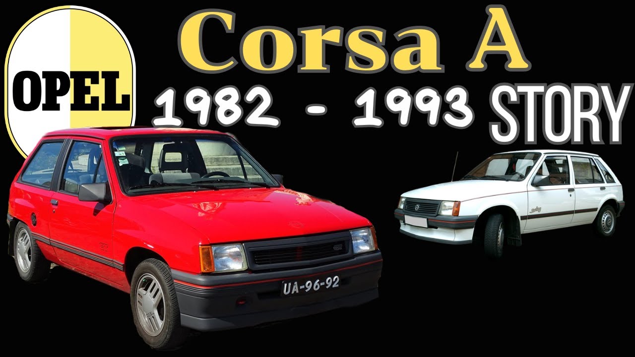 Первый современный компактный автомобиль Opel — Opel Corsa: история (1982–1993)