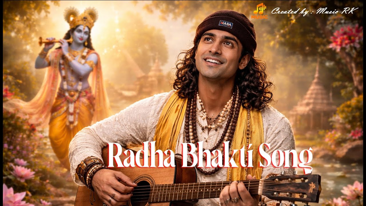 Radha Bhakti unpluged song | CREATED BY: Music RM - A.I. | Lo-fi Song