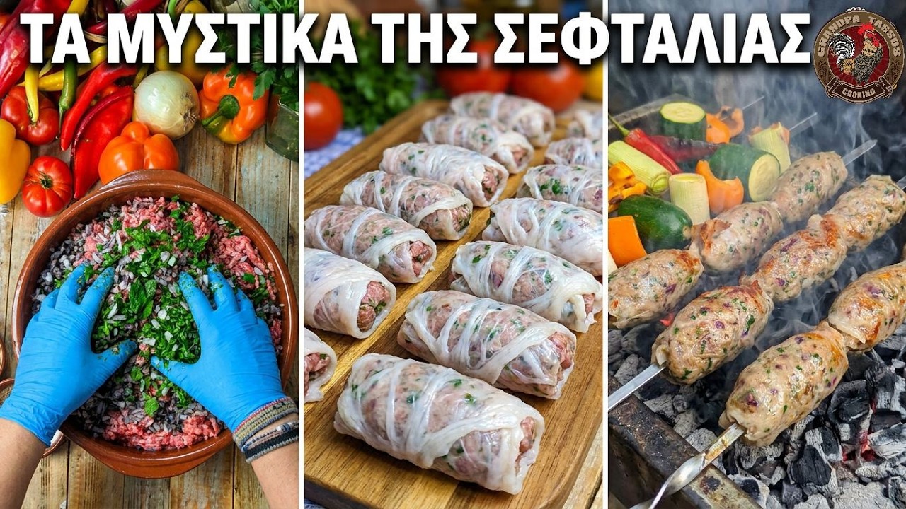 SEFTALIES с Кипра - Сочный фарш в шубе