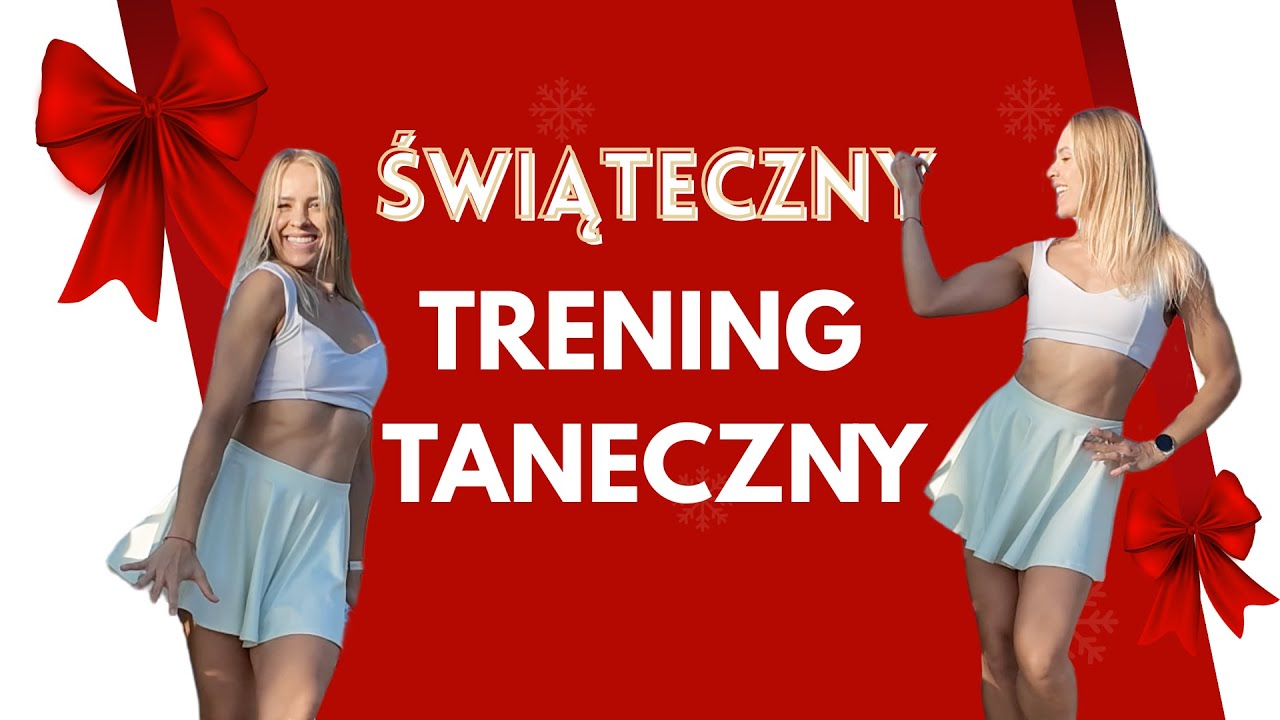 Świąteczny trening taneczny pod palmami 🌴🎄 | 8 minut dobrej zabawy w rytmie świątecznych hitów