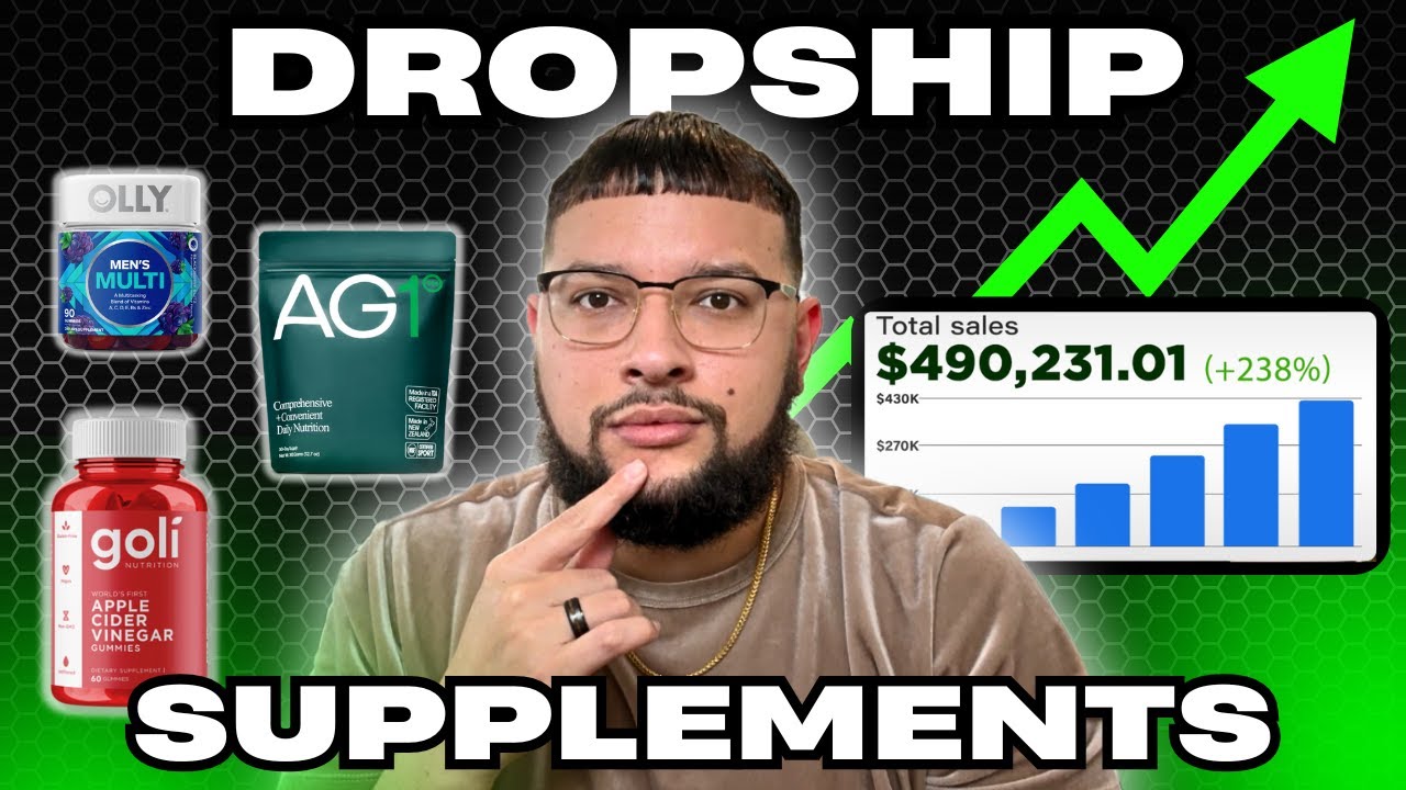 How To Start A Dropshipping Supplement Business! (STEP BY STEP GUIDE)