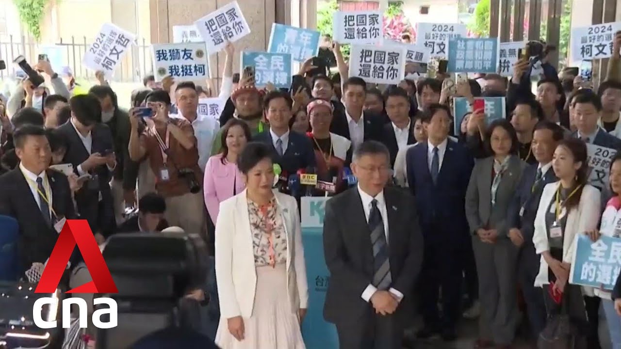 Taiwan presidential election: Candidates from KMT and TPP register separately