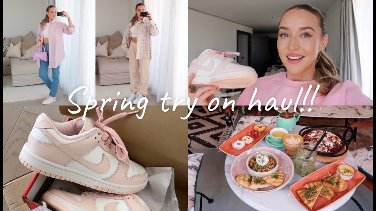 SHOPPING AT HARRODS, SPRING BOOHOO TRY ON HAUL, NIGHTTIME ROUTINE! | Freya Killin