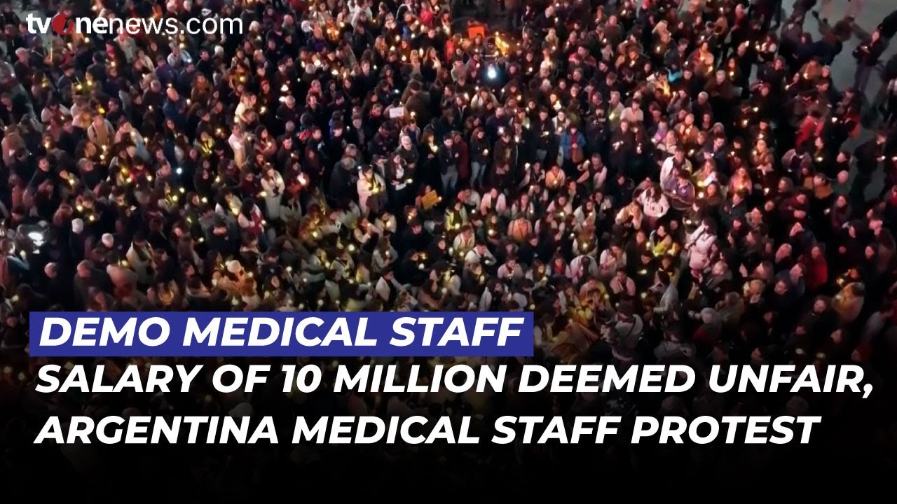 Salary of 10 Million Deemed Unfair, Doctors & Medical Staff Protest in Argentina | OneNews Update