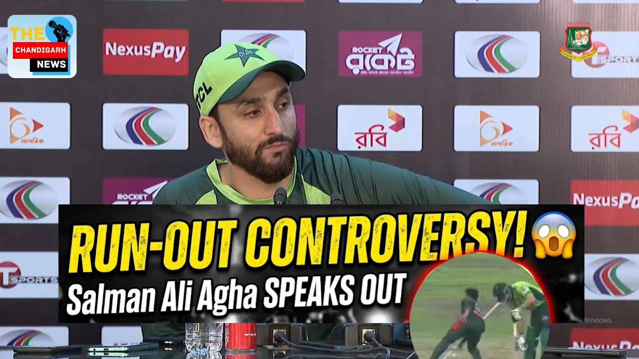 Salman Ali Agha Reacts to Controversial Run-Out by Mehidy Hasan Miraz | BAN vs PAK 2nd ODI