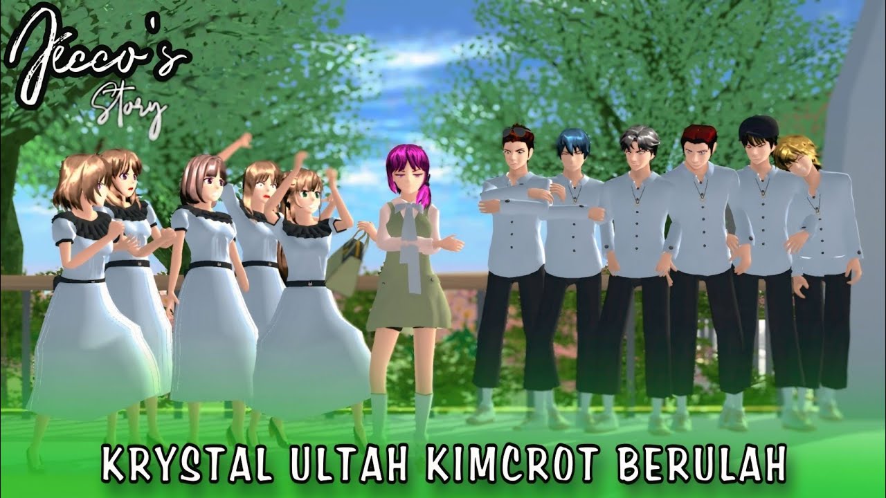 JECCO'S STORY 36 [ KRYSTAL ULTAH, KIMCROT BERULAH ] | DRAMA SAKURA SCHOOL SIMULATOR