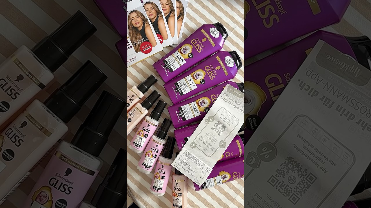 🇩🇪 ШОК! Я ПОЛУЧИЛА GLISS БЕСПЛАТНО В ROSSMANN! 🚀 Экономия 25&euro; на одной покупке!