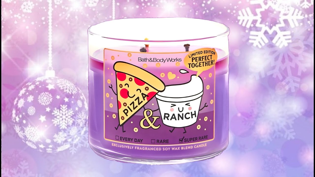 Обзор свечей Bath & Body Works: 🍕 Пицца и Ранч 🍕 ~Праздничный сезон 2025~