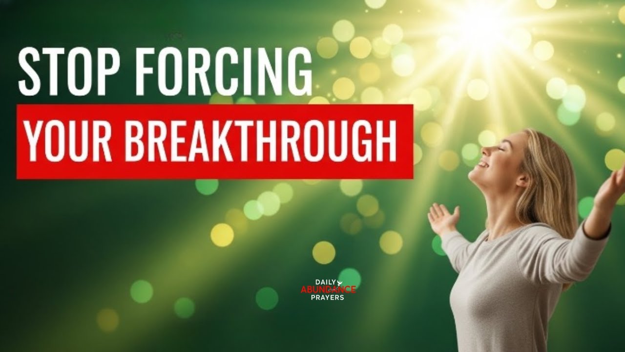 TRUST GOD'S TIMING | BLESSED MORNING PRAYER FOR PROVISION
